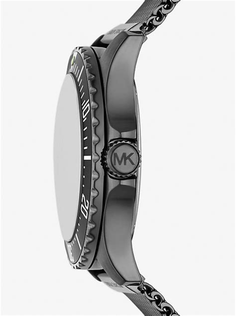 michael kors gunmetal mk90